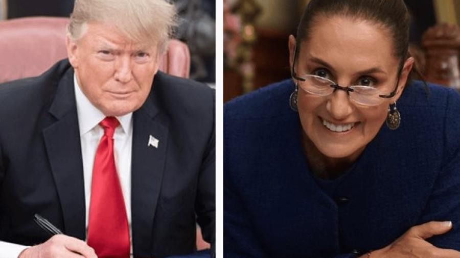 Sostienen Sheinbaum y Trump primera conversación telefónica