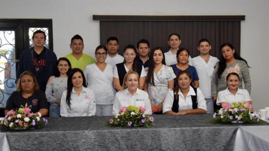 Reconoce Alcaldesa labor de enfermeras del DIF Altamira