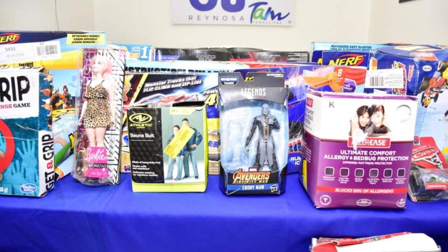 Empresarios donan juguetes al DIF Reynosa