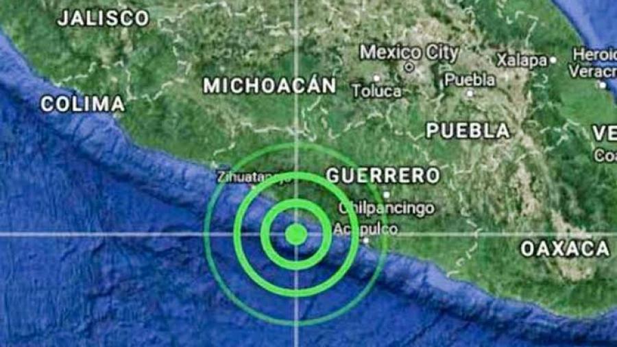 Guerrero sufre sismo de 4.8 de magnitud