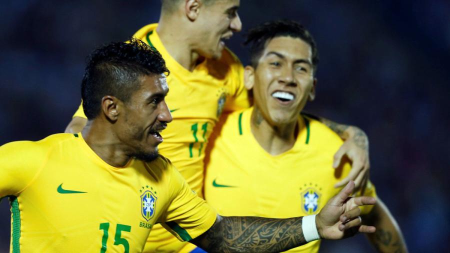 Golea Brasil a Uruguay y está casi en el mundial
