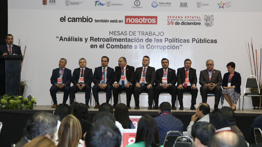 Se suma Tamaulipas a la Semana Nacional Anticorrupción