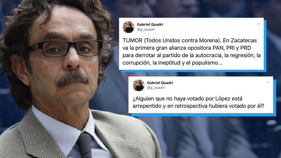 Gabriel Quadri anuncia alianza 'TUMOR': Todos Unidos Contra Morena