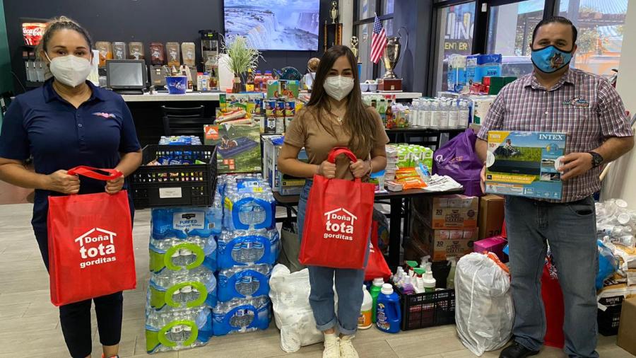 Agradece DIF Reynosa apoyo de familias del valle de Texas