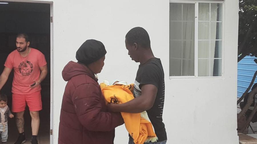 Migrante haitiana da a luz en Reynosa