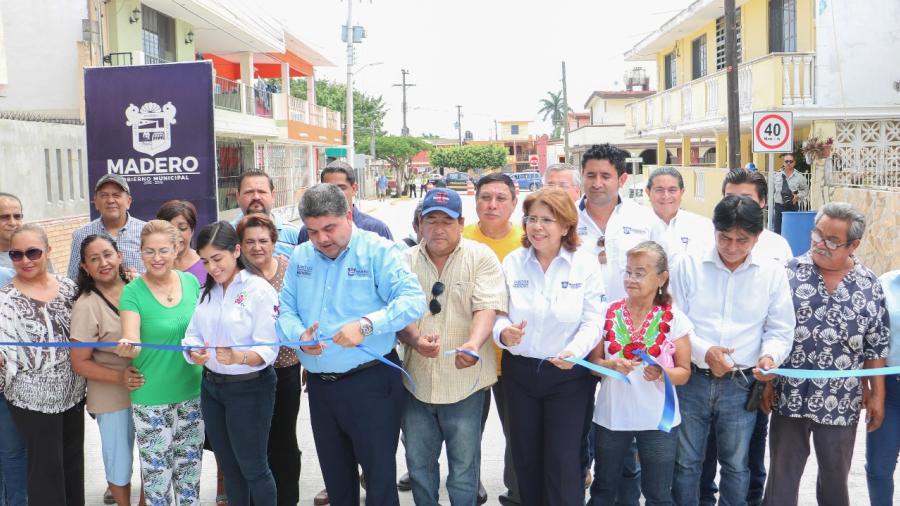 Ayuntamiento de Madero continúa con el progreso de la Ciudad a través de nuevas calles