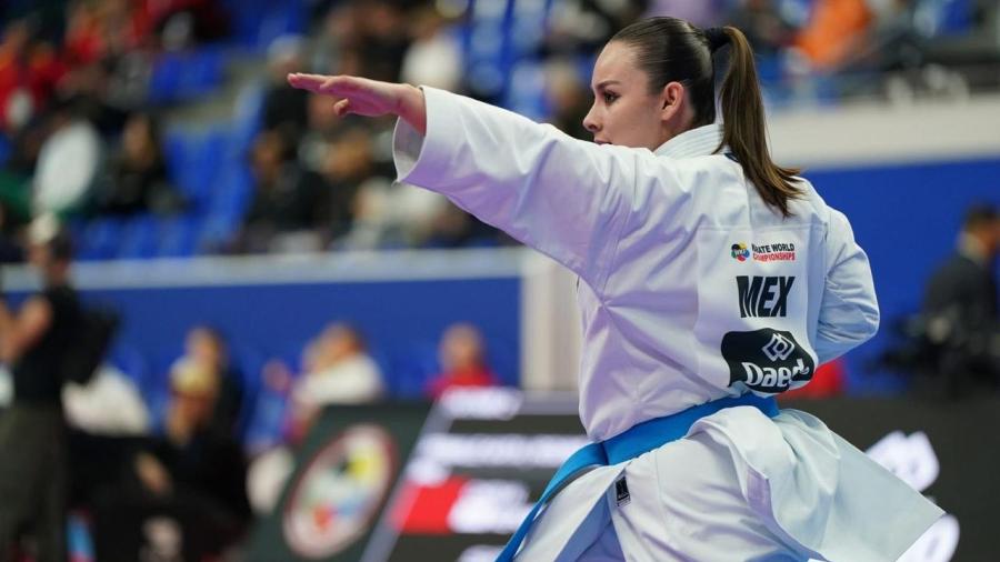 Orgullo Neolaredense: Yaneth Quiroz clasifica al Campeonato Mundial de Karate en Egipto