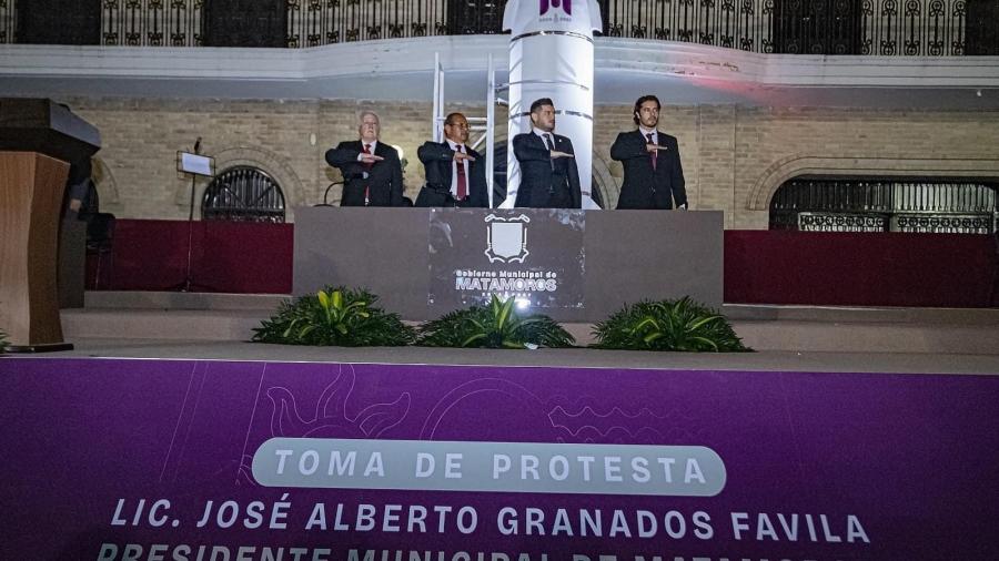 Alberto Granados rinde protesta como Alcalde de Matamoros