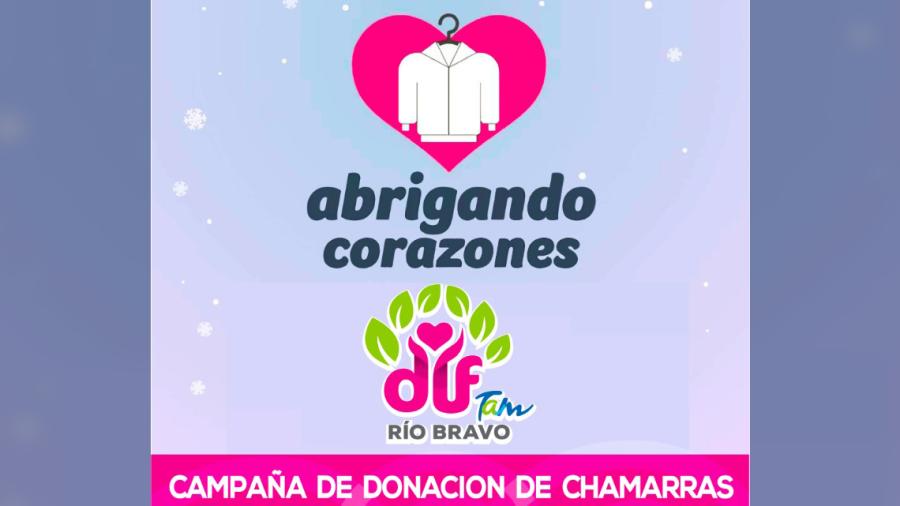 DIF Río Bravo inicia campaña abrigando corazones