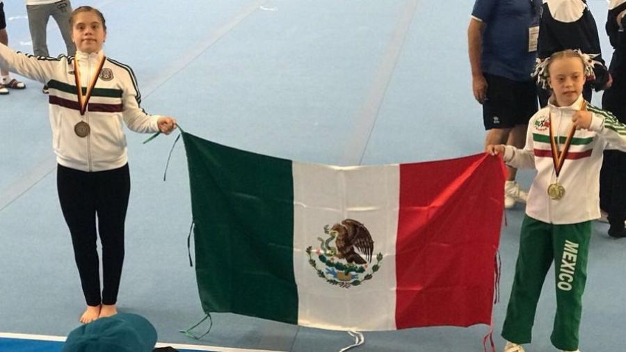 Se lleva el oro Barbará Wetzel, en el Mundial de Gimnasia Síndrome de Down