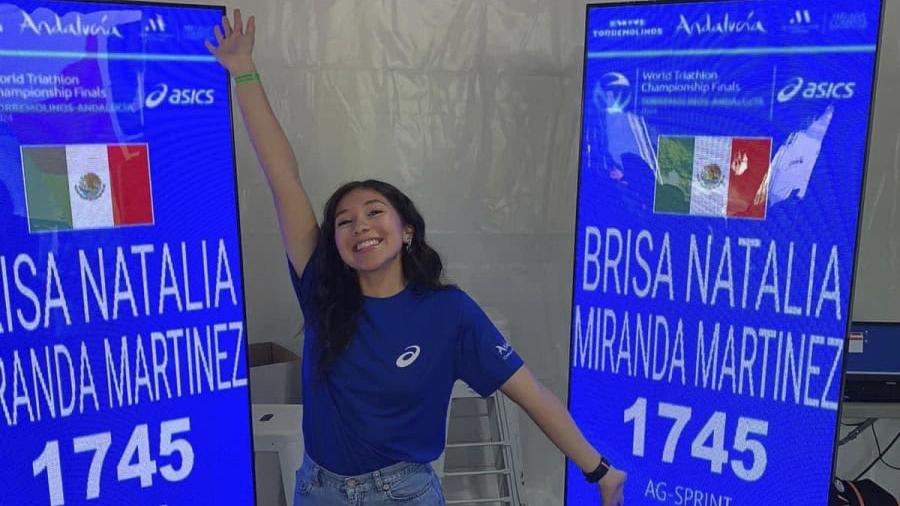 Destaca Tamaulipas en el Campeonato Mundial de Triatlón