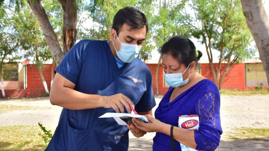 DIF Reynosa continúa acercando atención médica casa por casa en las diferentes colonias