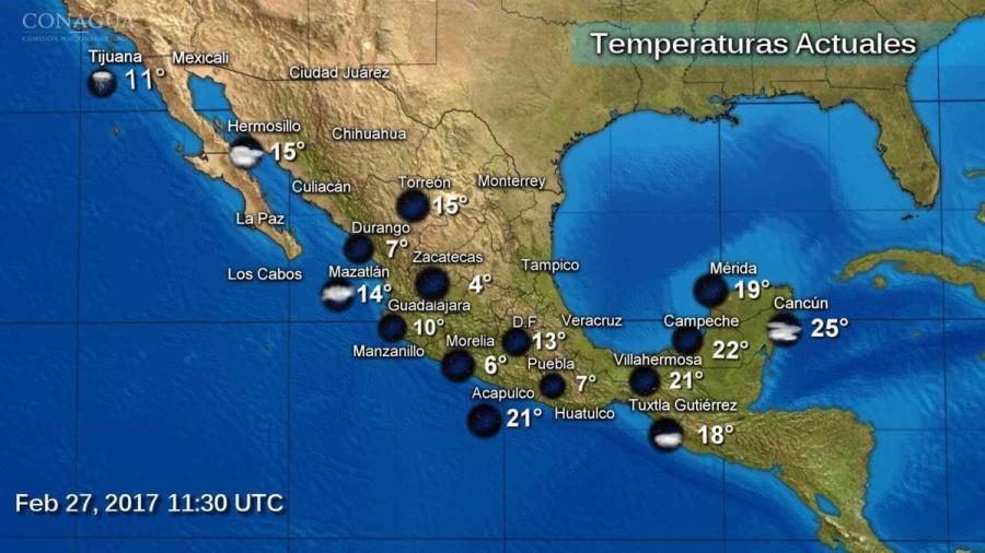 Continuarán los fuertes vientos en gran parte del país