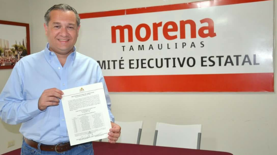 Adrián Oseguera ya es candidato a la alcaldía de Madero por la coalición Juntos haremos historia