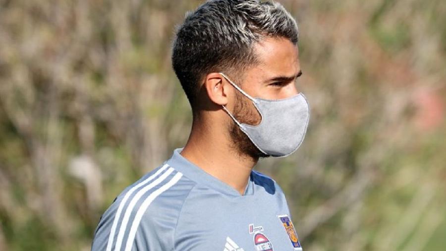 Diego Reyes sale positivo a COVID en Tigres
