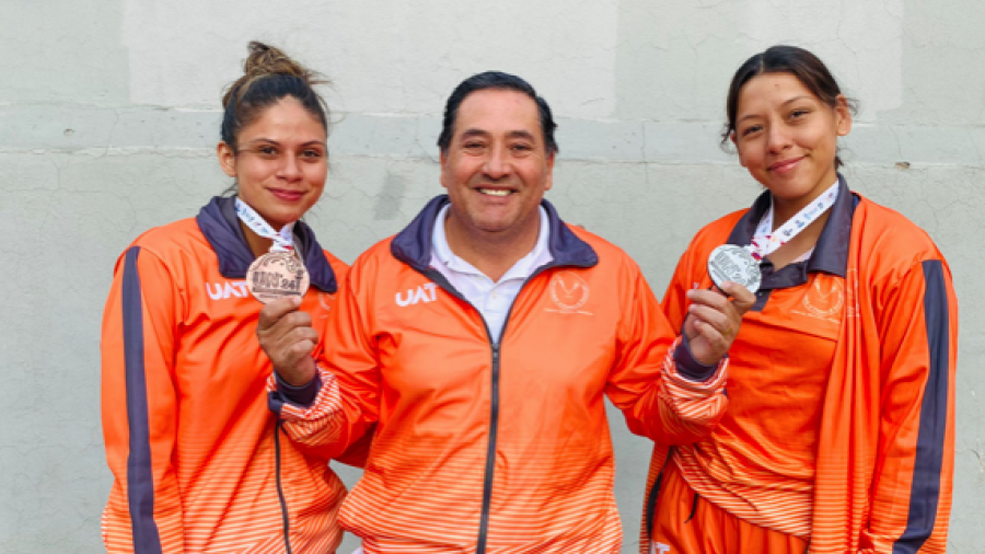 Con plata y bronce cierra Taekwondo de la UAT en Universiada Nacional