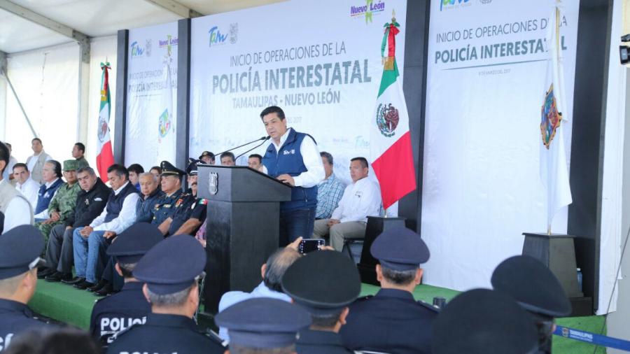 Tamaulipas y Nuevo León ponen en marcha Policía Interestatal 