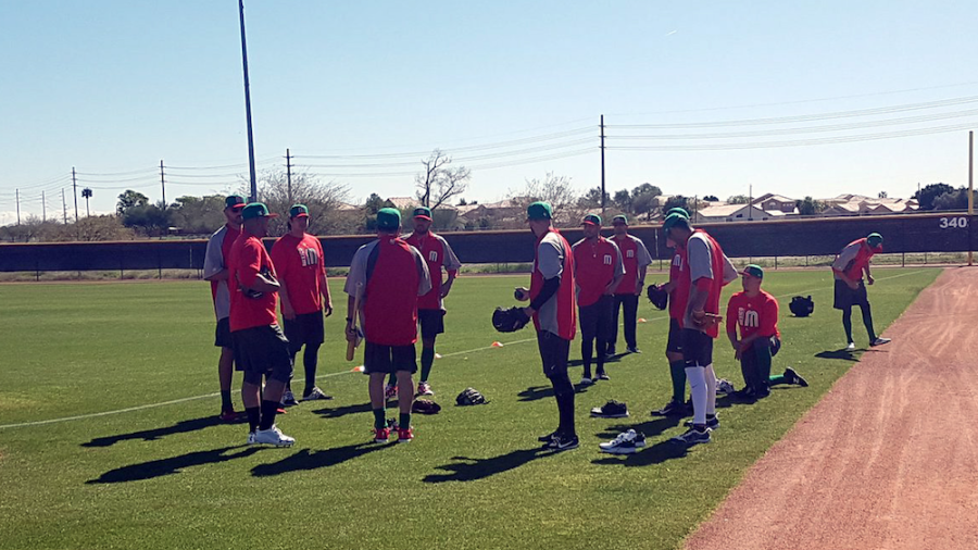 Inicia Selección Mexicana de Beisbol entrenamientos en Arizona