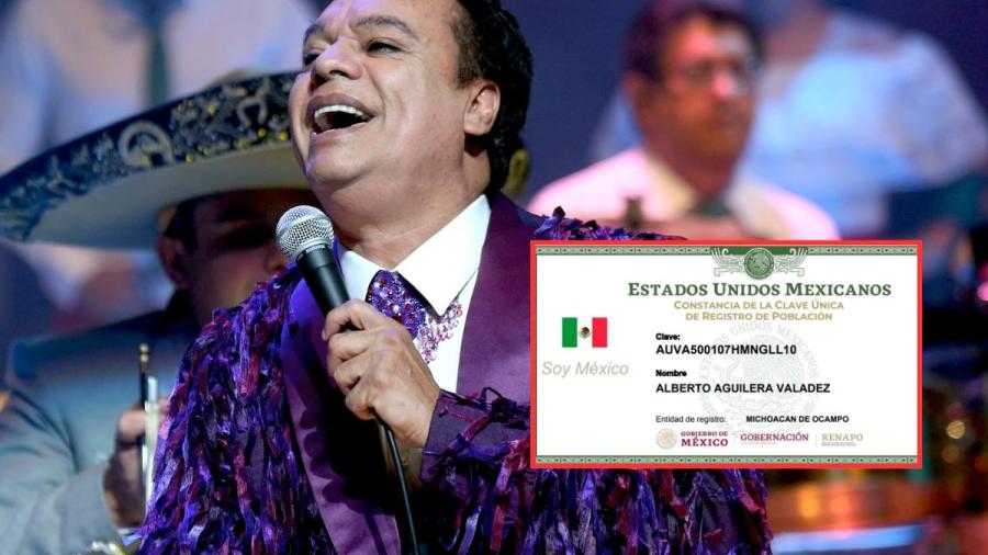 ¿Juan Gabriel sigue vivo? Tras supuesto avistamiento revelan que su CURP sigue activa