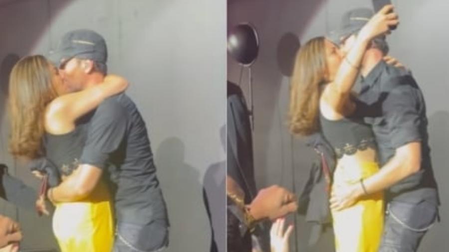 Enrique Iglesias comparte video de fan que lo besa en la boca 