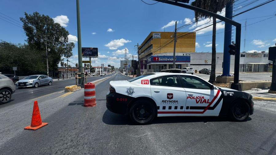 AVISO DE LA POLICÍA VIAL: cierre de tramo en el bulevar Hidalgo