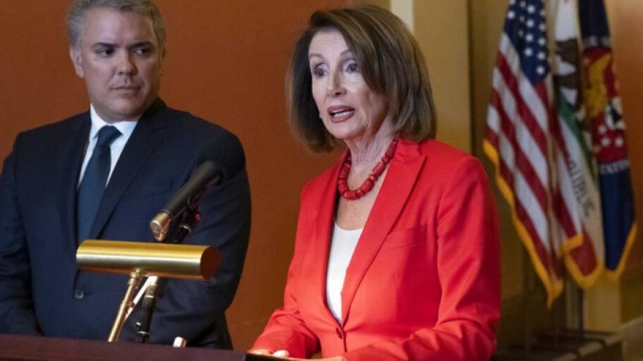 Pide Pelosi se anule declaración de emergencia