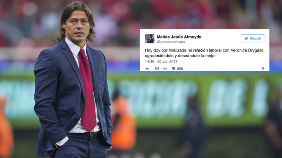 Almeyda anuncia fin de su relación con Drygailo