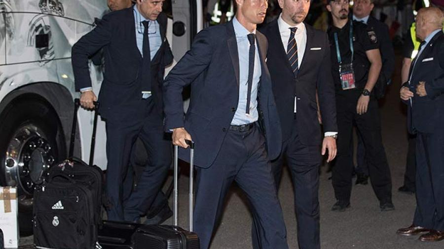 Real Madrid llega a Kiev