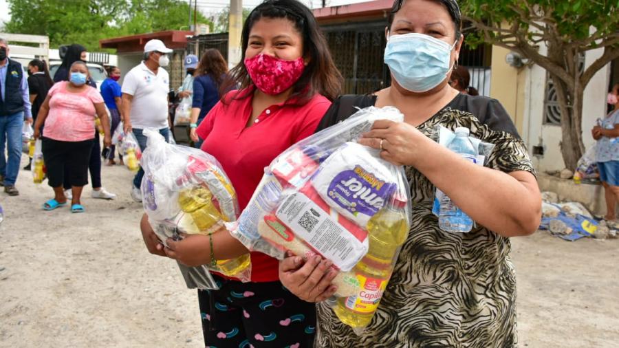 DIF Reynosa benefició a las familias del Fraccionamiento Reynosa 