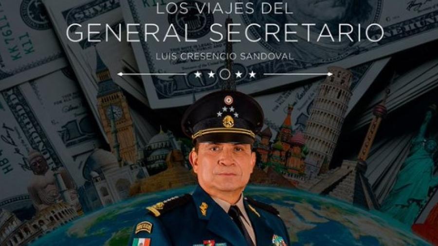 Mexicanos contra la Corrupción da a conocer "viajes terciopelo" de titular de Sedena