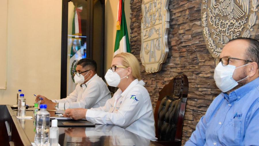 Fortalecen acciones gobiernos de Altamira y de Tamaulipas para evitar incremento de COVID 19