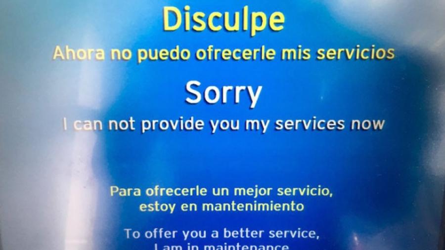 CitiBanamex presenta fallas en sus cajeros 