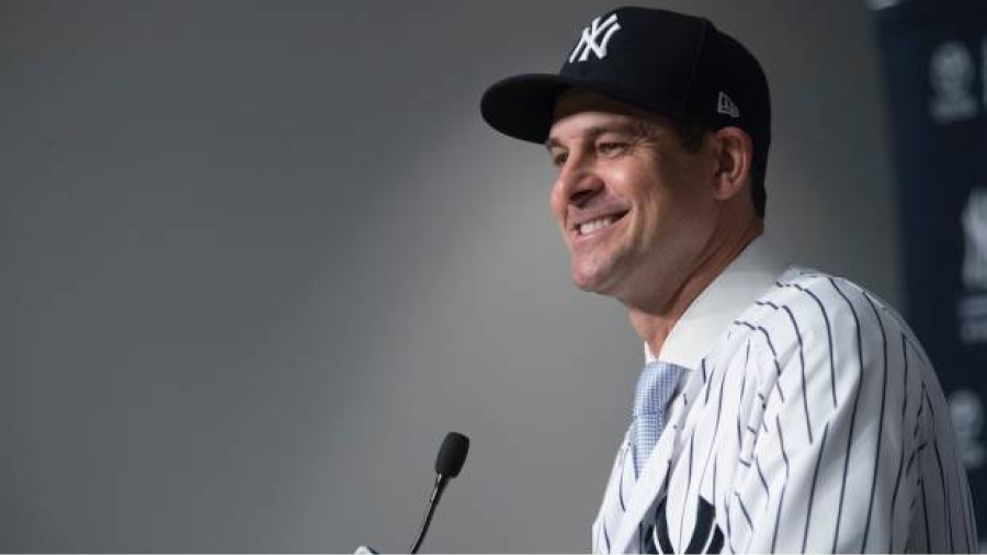 Aaron Boone, nuevo manager de los Yankees
