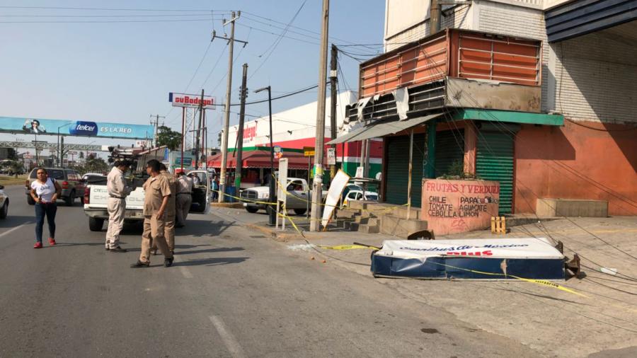 Norte provoca caos en sur de Tamaulipas 