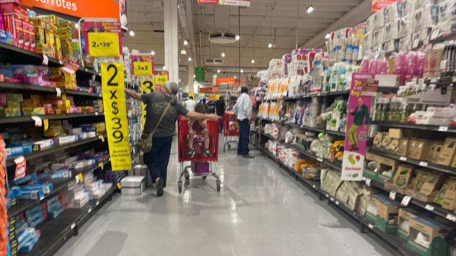 Sin compras de pánico en tiendas