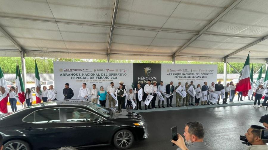 Arranca en Tamaulipas el Operativo Heroes Paisanos Verano 2025
