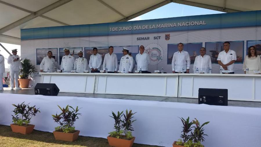 Celebran el Día de la Marina en Tampico