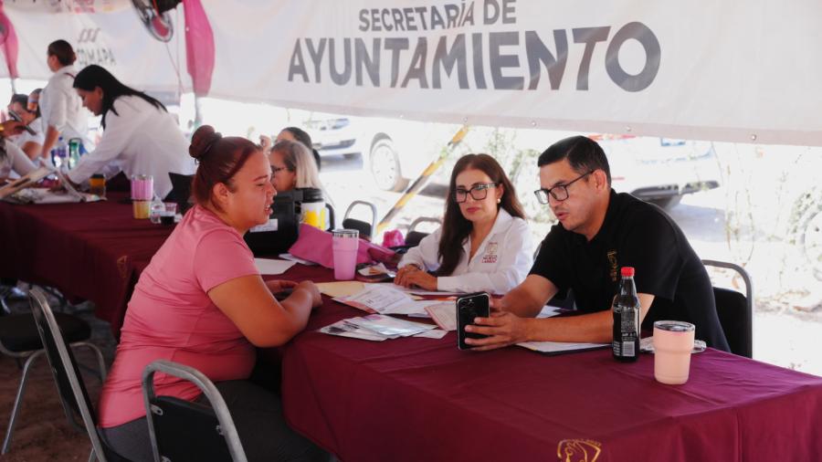 Gobierno Municipal acerca servicios gratuitos con “Presidencia Cerquita de Ti” A los Olivos 1 y 2