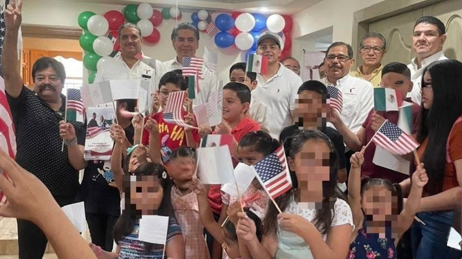 Entregan en Nuevo Laredo 150 actas de doble nacionalidad a niñas, niños y adolescentes