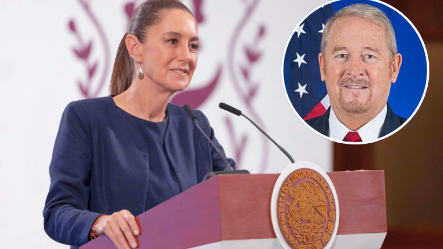 Sheinbaum recibirá a nuevo embajador de EU el lunes