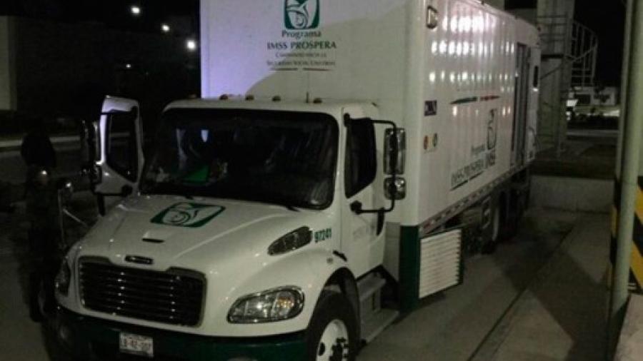 IMSS se deslinda de camión con cocaína asegurado en Tamaulipas