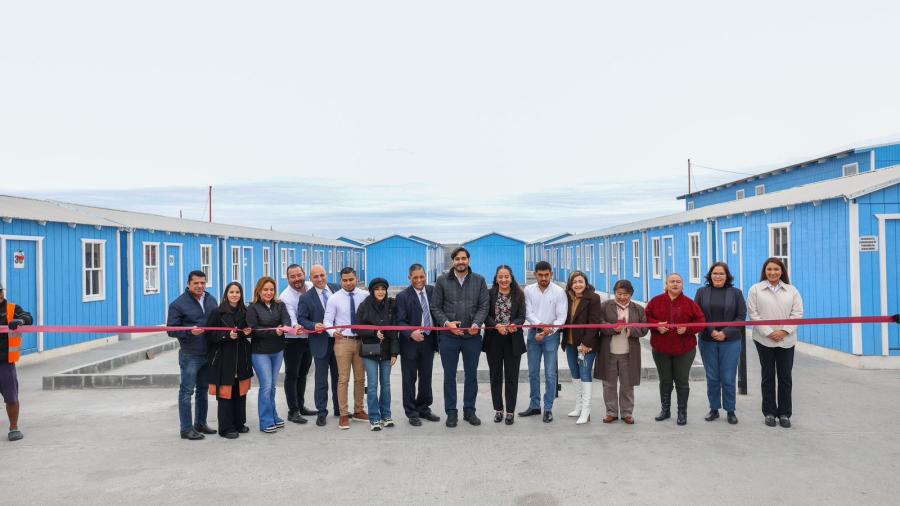 Entregó Alcalde Carlos Peña Ortiz 30 casas habitación en albergue Senda de Vida 1