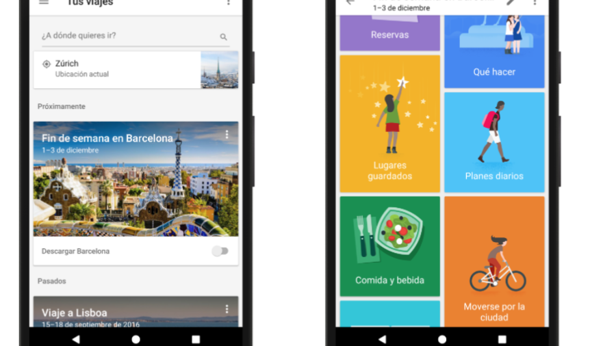 Google Trips, la aplicación que planea tus vacaciones