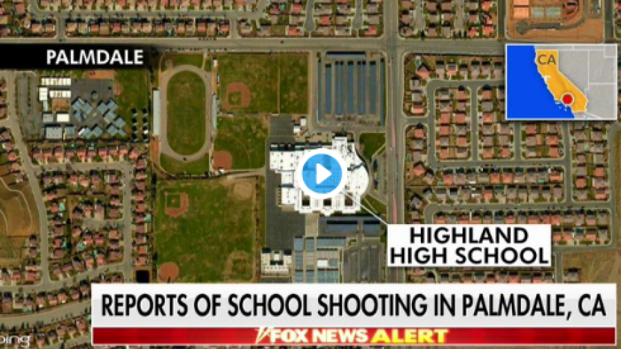 Reportan tiroteo en escuela de California