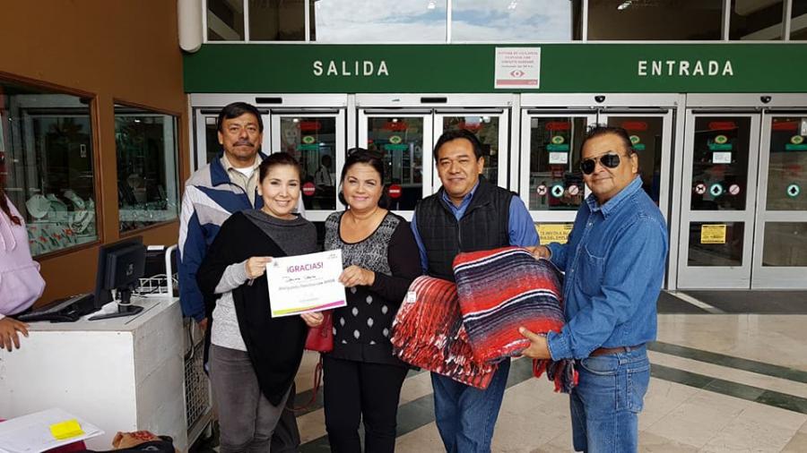 Realizan campa&ntilde;a "Abrigando Familias con Amor"