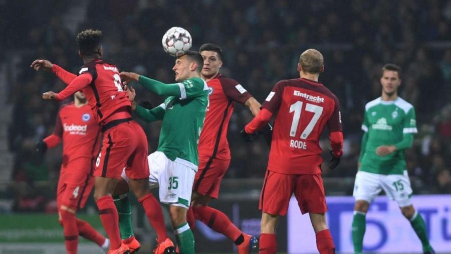 Frankfurt empata 2-2 ante el Werder Bremen en la Bundesliga 