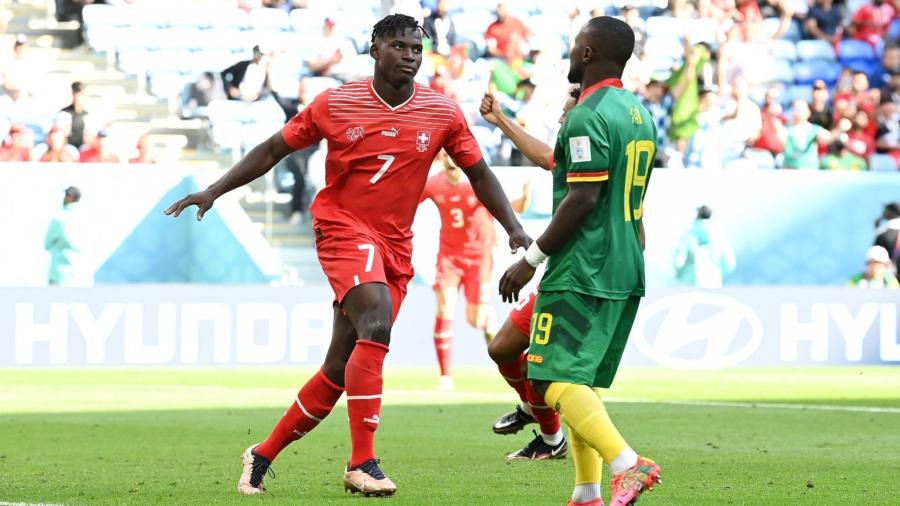 Suiza derrota 1-0 a Camerún en su debut en el Mundial de Qatar  