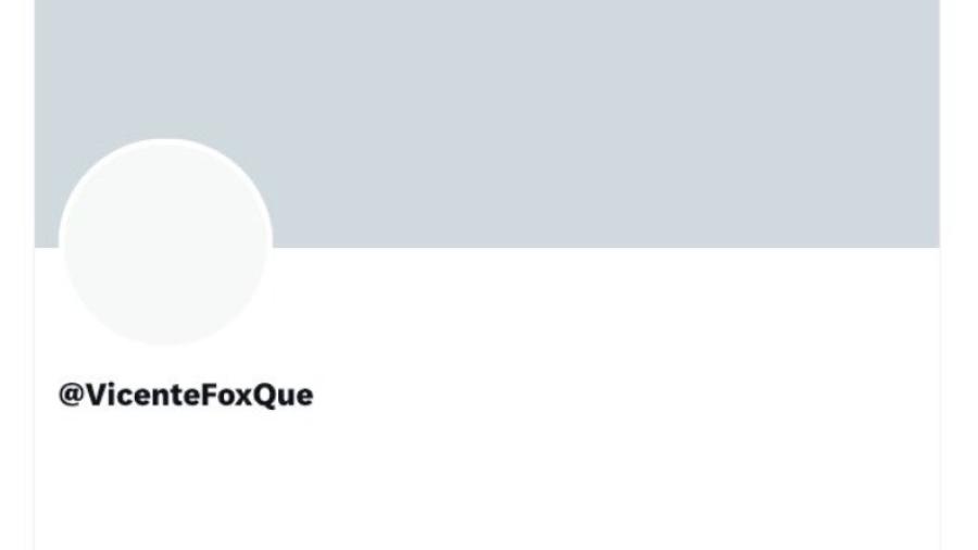 Eliminan cuenta de X de Vicente Fox tras comentarios misóginos contra Mariana Rodríguez