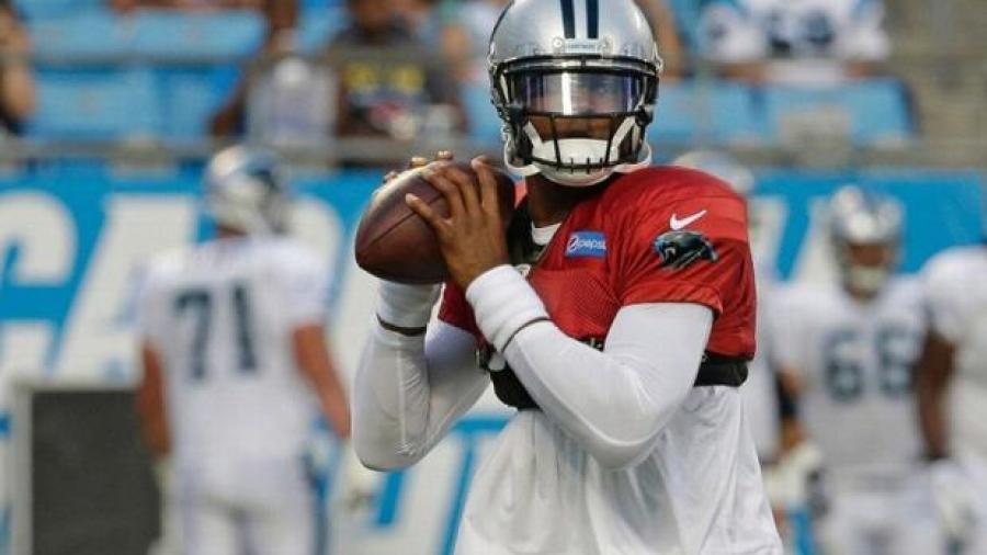 Cam Newton no jugará en el debut de Panteras