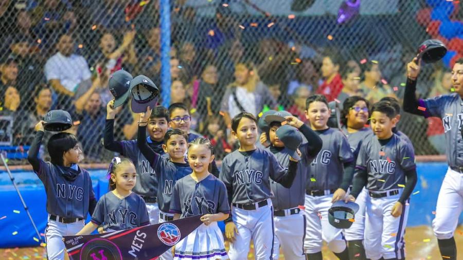 Presente el Gobierno de Reynosa en una nueva temporada de Beisbol Infantil